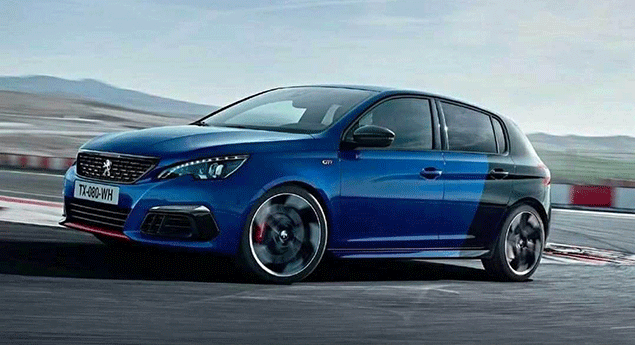 Distração revela Peugeot 308 GTi