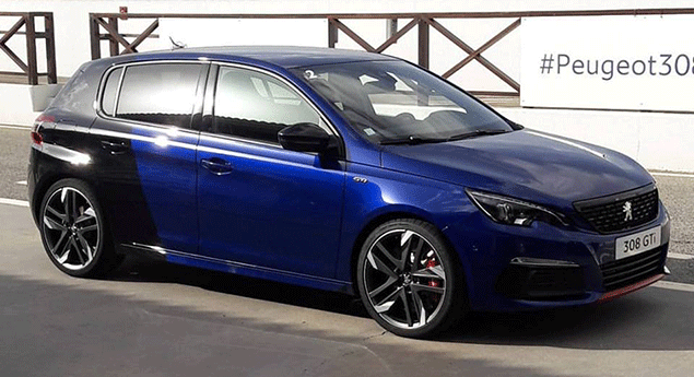 Novo Peugeot 308 GTi mostra o que vale