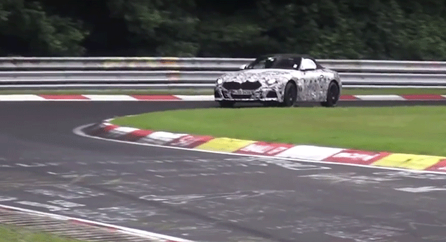 Protótipo do BMW Z4 dá voltas em Nürburgring