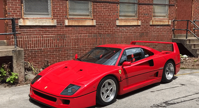 Por que o Ferrari F40 vale mais de um milhão de euros