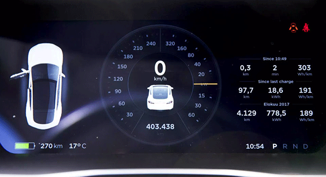 Taxista finlandês já percorreu 400 mil km com um Tesla Model S