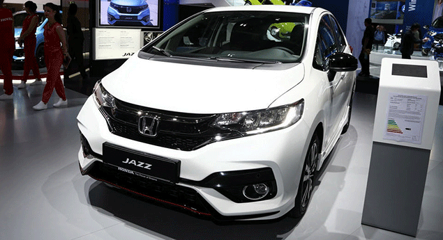 Honda Jazz com 130 cv à solta em Frankfurt