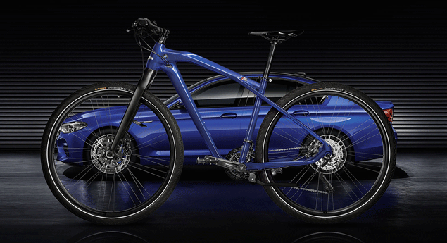 BMW produz novo modelo M5... em bicicleta!