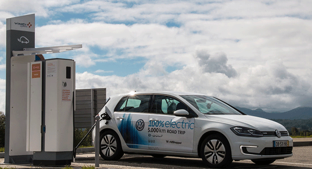 E-Golf completa viagem até ao Salão de Frankfurt