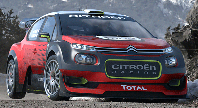 C3 baseado no WRC nos planos da Citroën