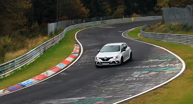 Novo Renault Mégane RS à caça de recorde em Nürburgring