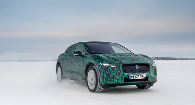 Jaguar confirma carga rápida do I-Pace