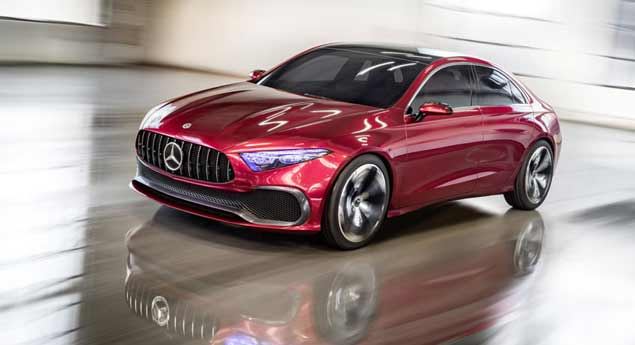 Mercedes-Benz Classe A Concept revelado em Xangai