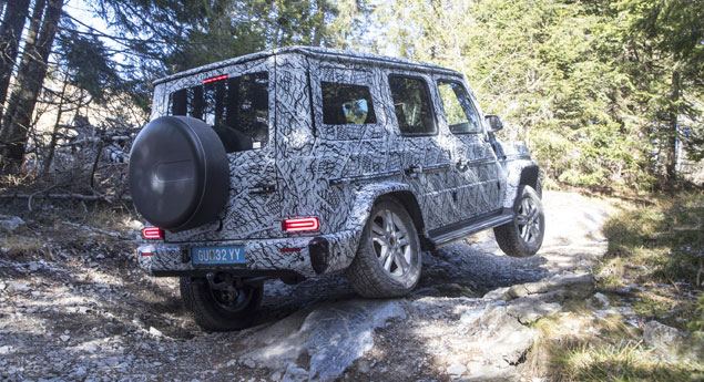 Mercedes Classe G – Nova suspensão e atributos para off-road (ainda) mais extremo