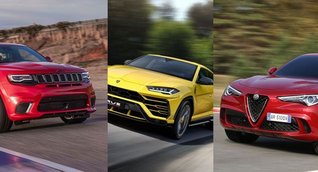 Cinco SUVS que querem "dominar o mundo"