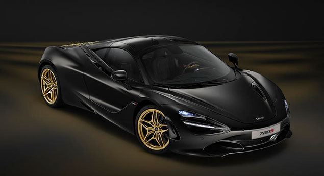 McLaren 720S único exposto no Salão de Dubai