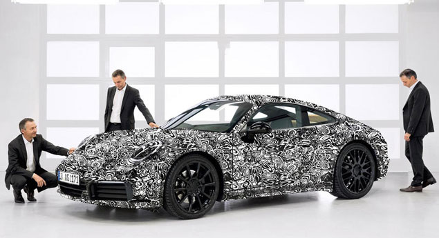 Oitava geração do Porsche 911 antevista