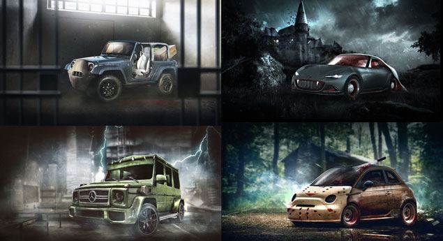 Especial Halloween – Os carros das estrelas de filmes de terror