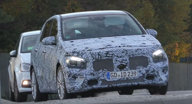 Protótipo do Mercedes Classe B caçado?
