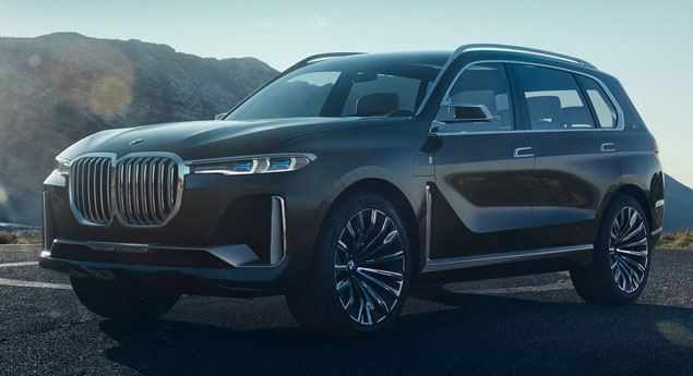 BMW X7 iPerformance concept antevisto