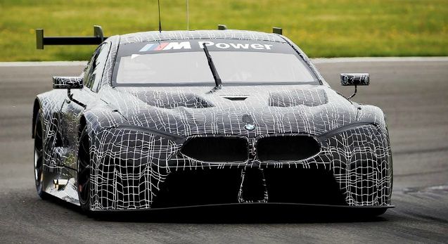 Assim foi o primeiro teste do BMW M8 GTE