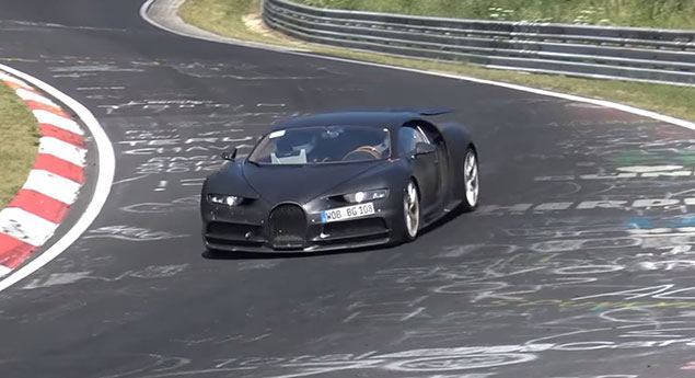 Bugatti Chiron, um relâmpago em Nurburgring