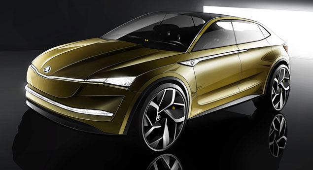 Skoda eletrifica-se com o Vision E Concept