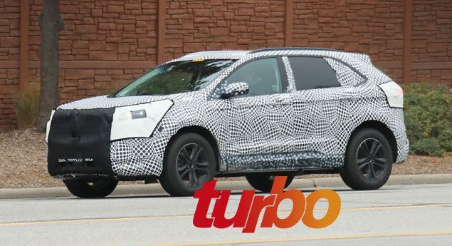 Ford Edge com restyling caçado