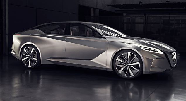 Nissan leva V-Motion 2.0 Concept a Detroit