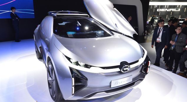 The Enverge, o SUV elétrico extravagante em Detroit