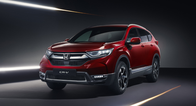 Novo Honda CR-V com sete lugares e híbrido