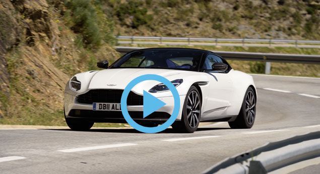 Revista Turbo ao volante do Aston Martin DB11