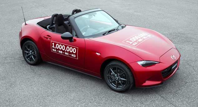 Mazda MX-5 1 Milhão regressa a casa