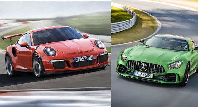 Batalha no Ring: 911 GT3 RS vs AMG GT R (com vídeo)