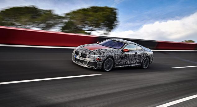 BMW já testa o novo Série 8 Coupé