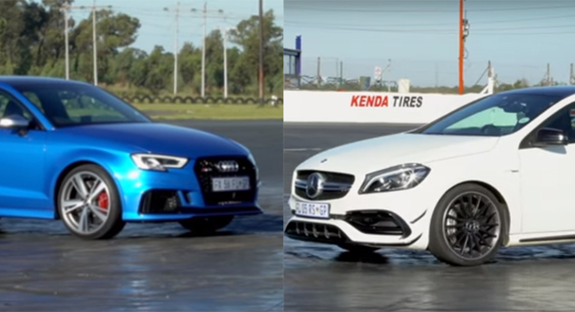 RS3 Sedan ou A45, conseguirá algum dos dois "fazer drift"?