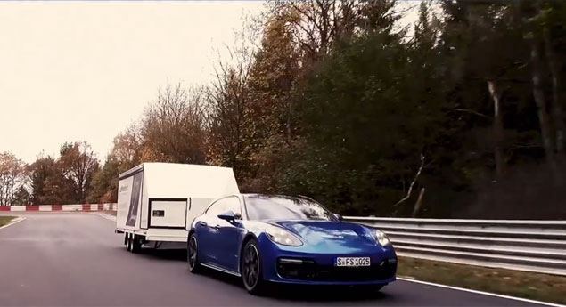 Porsche Panamera é um digno reboque em Nurburgring (c/vídeo)