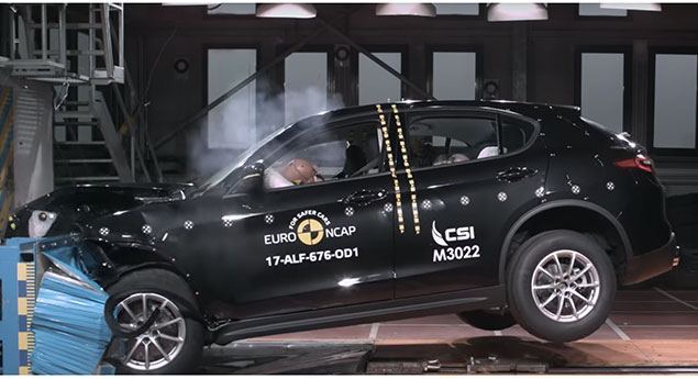 Nova fornada de testes EuroNcap sublinha Stelvio