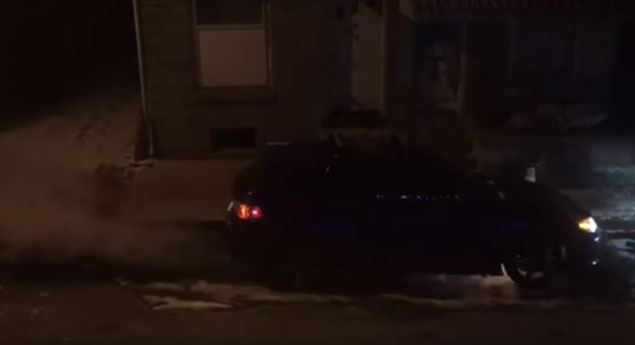 Este Subaru WRX STI não passou do Réveillon