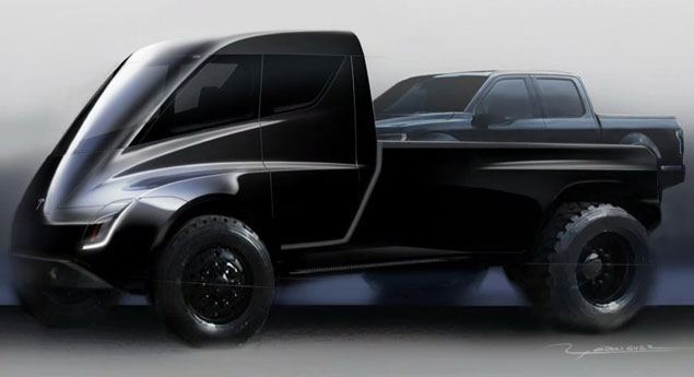 Musk "mortinho" por construir pick-up Tesla