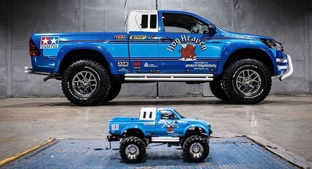 Toyota constrói Tamiya Bruiser em tamanho real