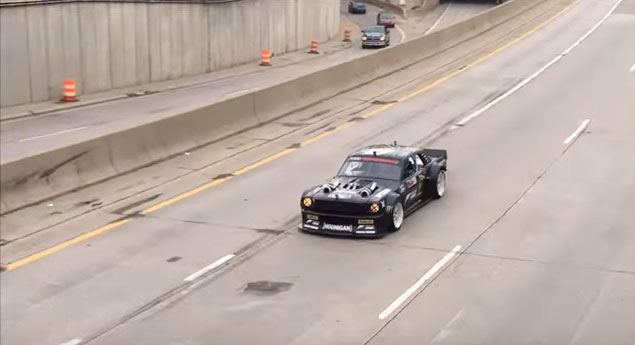 Ken Block "ataca" Detroit