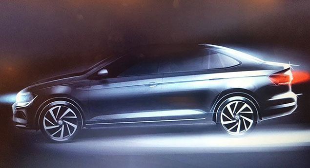 Volkswagen Virtus antevisto em sketch