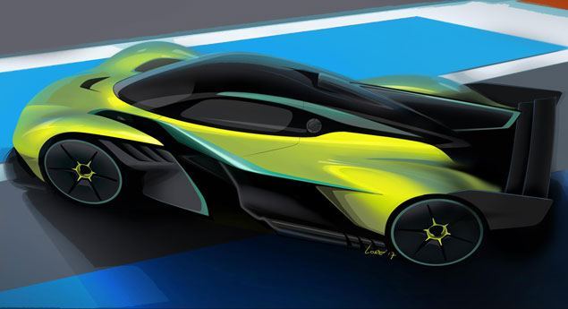 Aston Martin Valkyrye AMR Pro ao nível dos F1