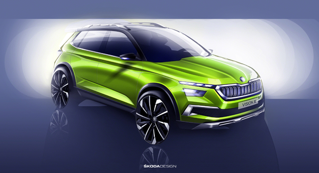 Skoda Vision X concept confirmado para Genebra