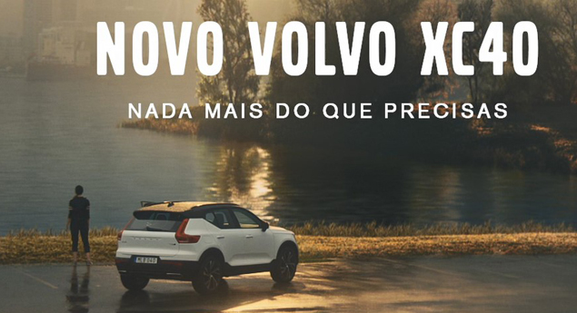 Volvo XC40 em campanha em Portugal