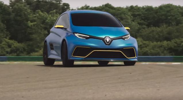 Eis o Renault ZOE mais potente em pista!