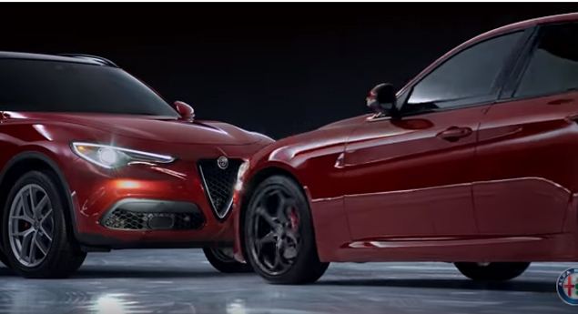 Maravilhe-se com a dança no gelo da Alfa Romeo