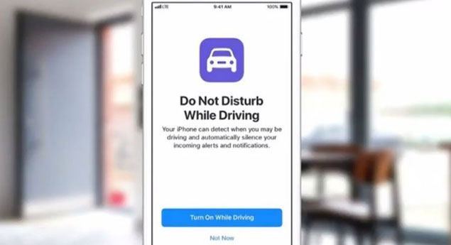 iPhone 8 vai bloquear mensagens ao volante