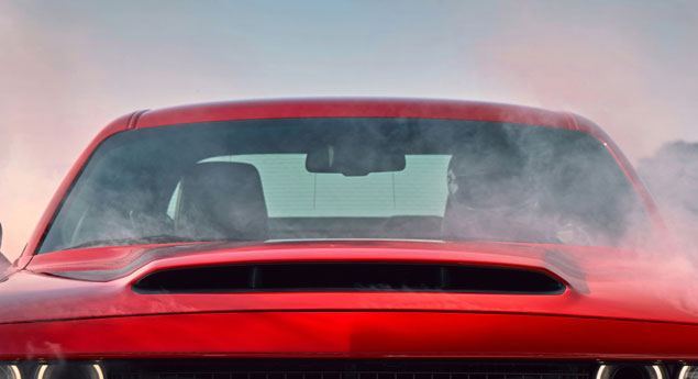 Dodge Challenger SRT Demon terá enorme entrada de ar