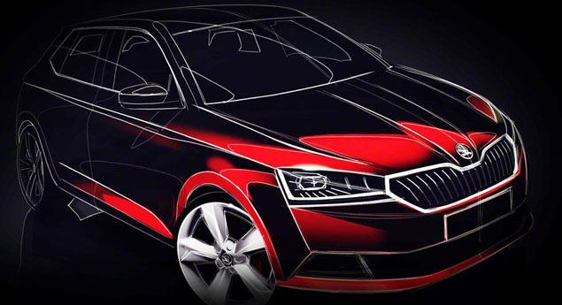 Skoda renova Fabia para Genebra