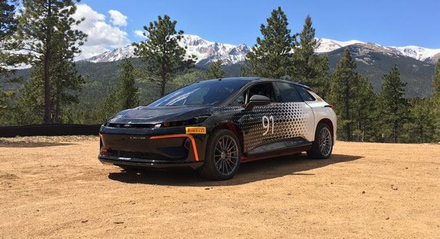 Pikes Peak é pista de testes para rival da Tesla