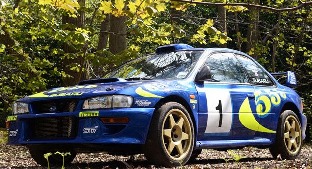 Subaru Impreza de Colin McRae leiloado (com vídeo)
