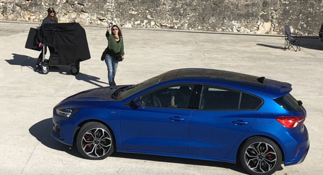 Novo Ford Focus captado em Cascais