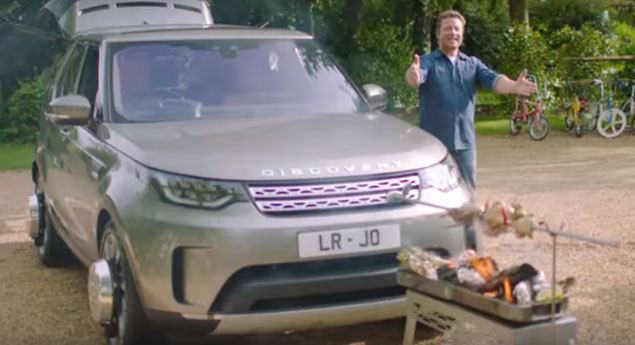 Jamie Oliver transforme Discovery em cozinha ambulante